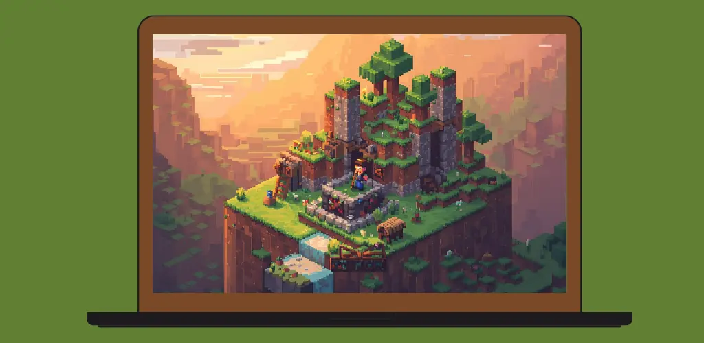 Minecraft seed map 1