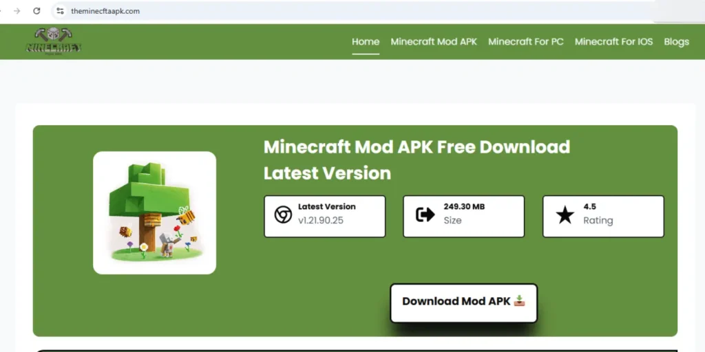 Follow simple steps to install Minecraft Mod APK on Android and unlock exciting features, premium mods, and the Best Minecraft Mods safely.